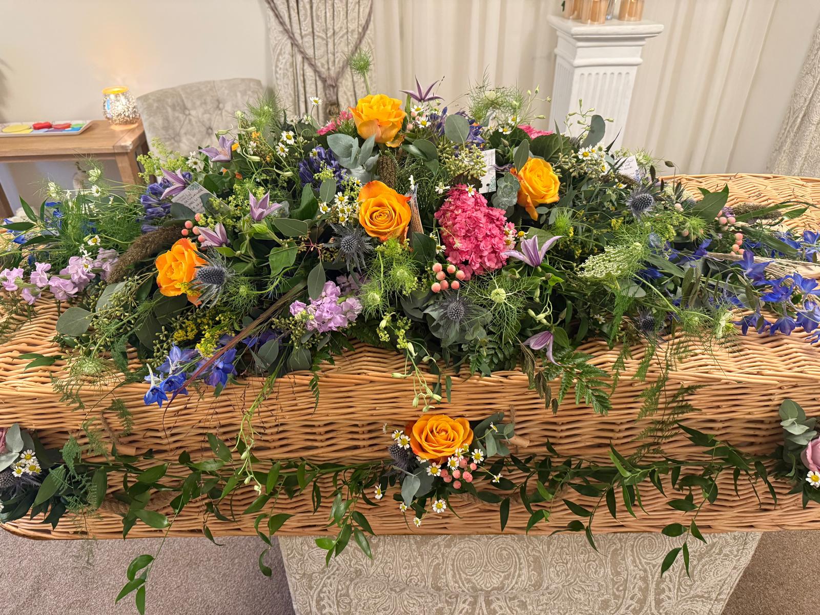 Coffin-Spray-and-Garland